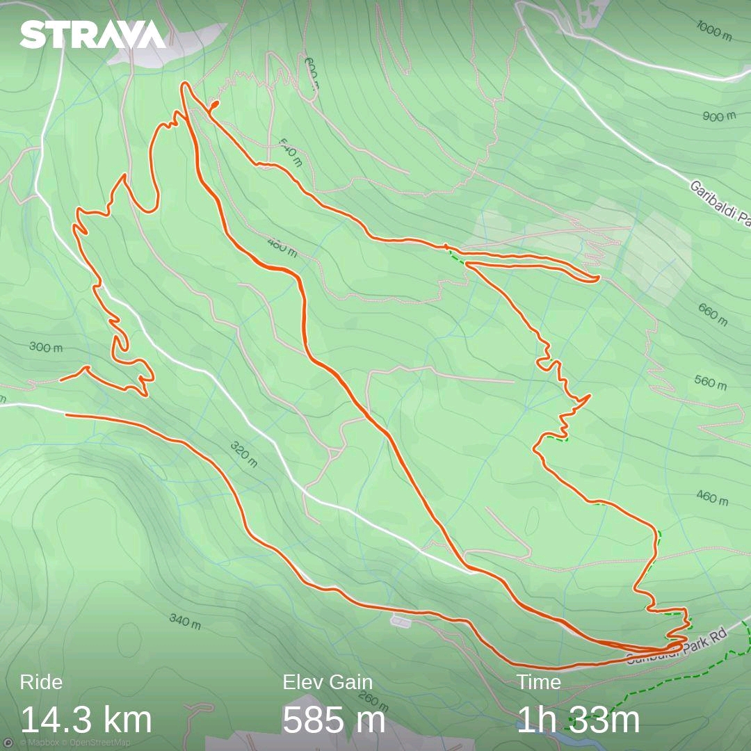 Strava Squamish