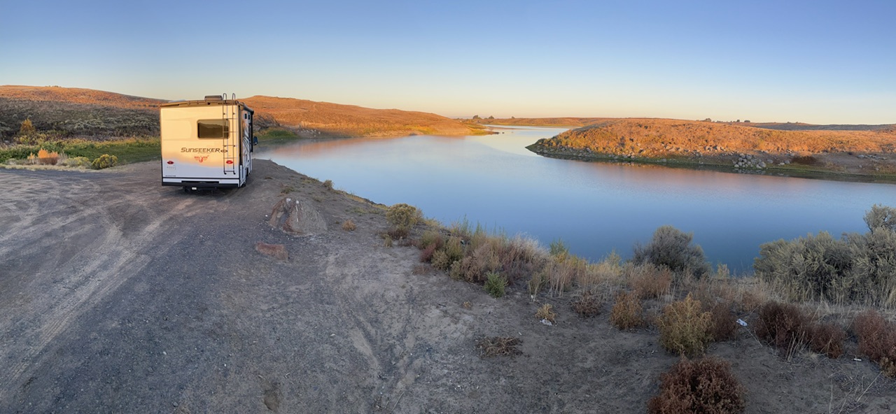 Moses lake kampeerplek 2