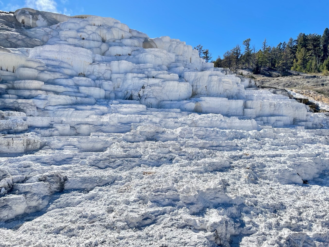 Mammoth Basin wit terras