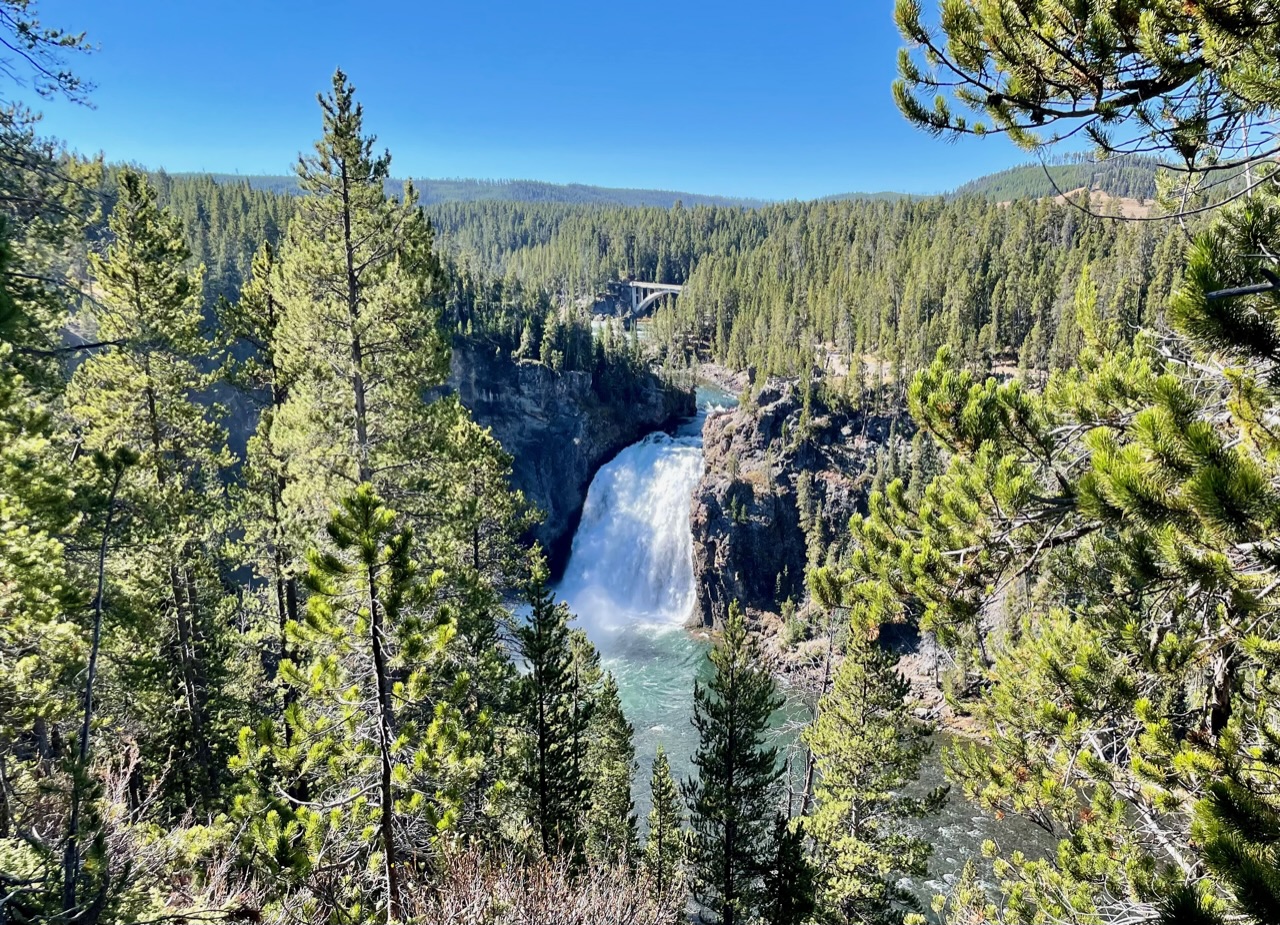 Upper Falls Yellowstone Canyon