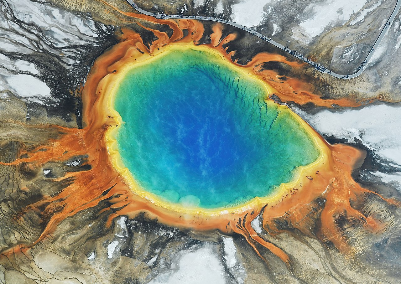 grand prismatic spring door Carsten Steger