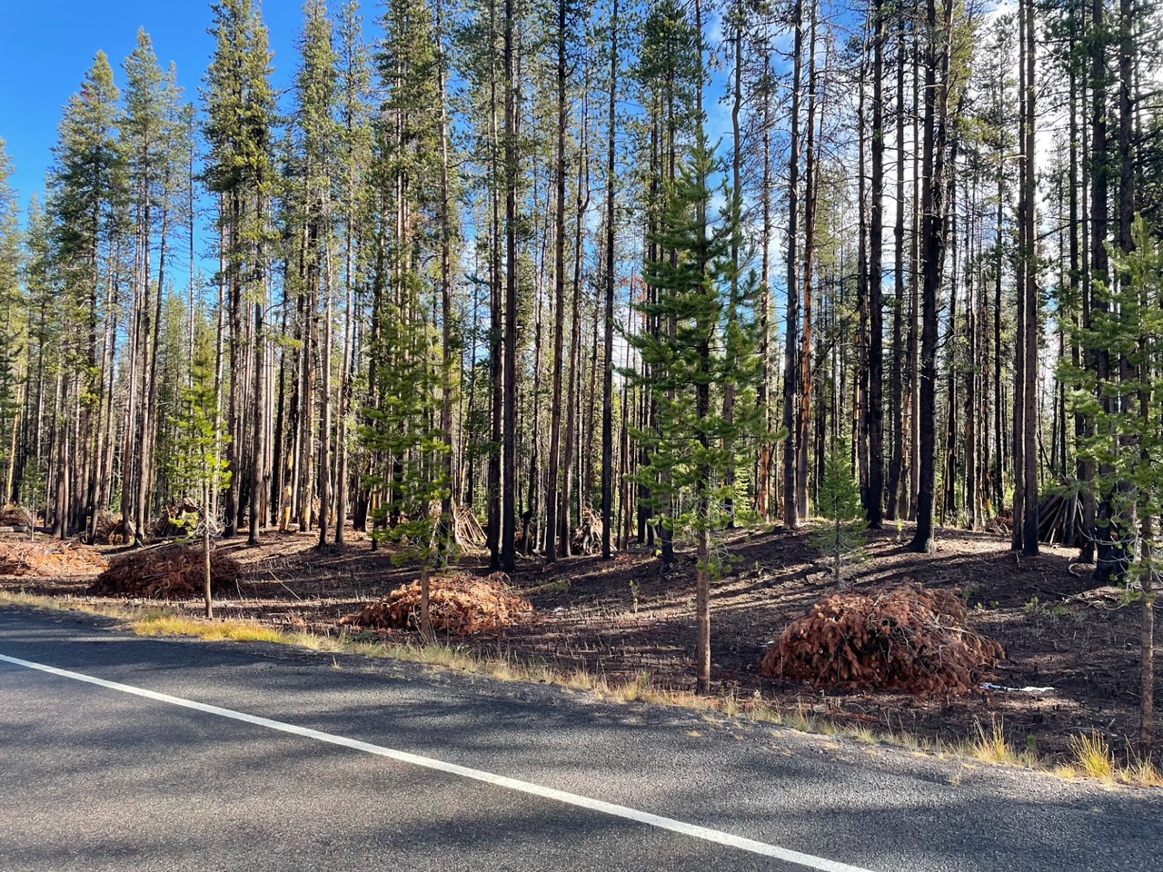 brand piramides liggen klaar