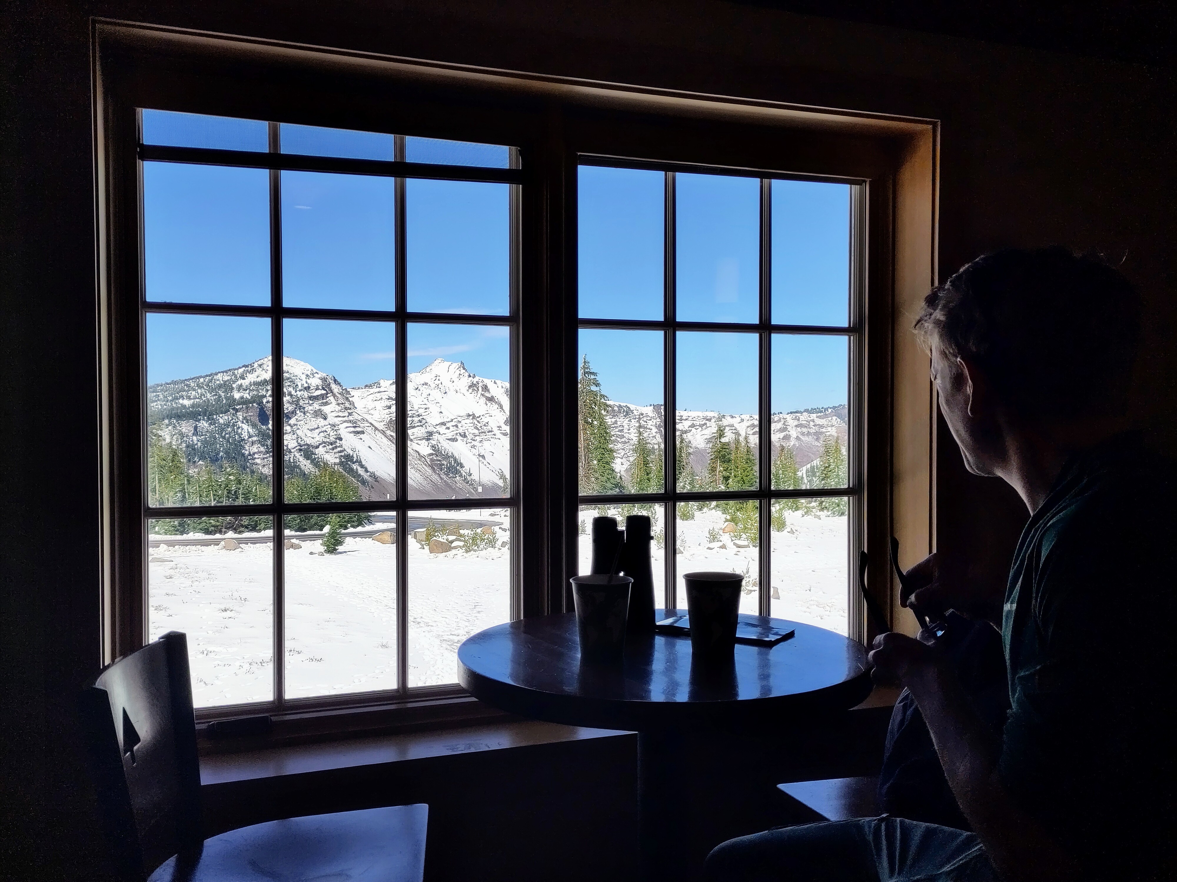 Raampje lodge crater lake