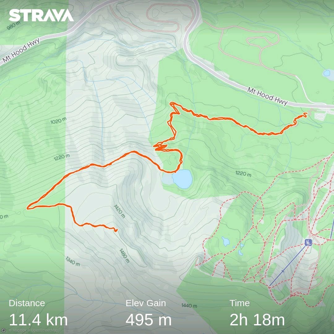 Strava Mt Hood