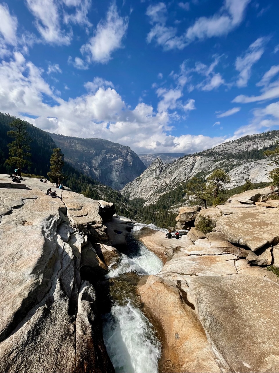 Nevada falls bovenkant
