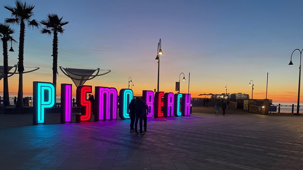 pismo beach letters