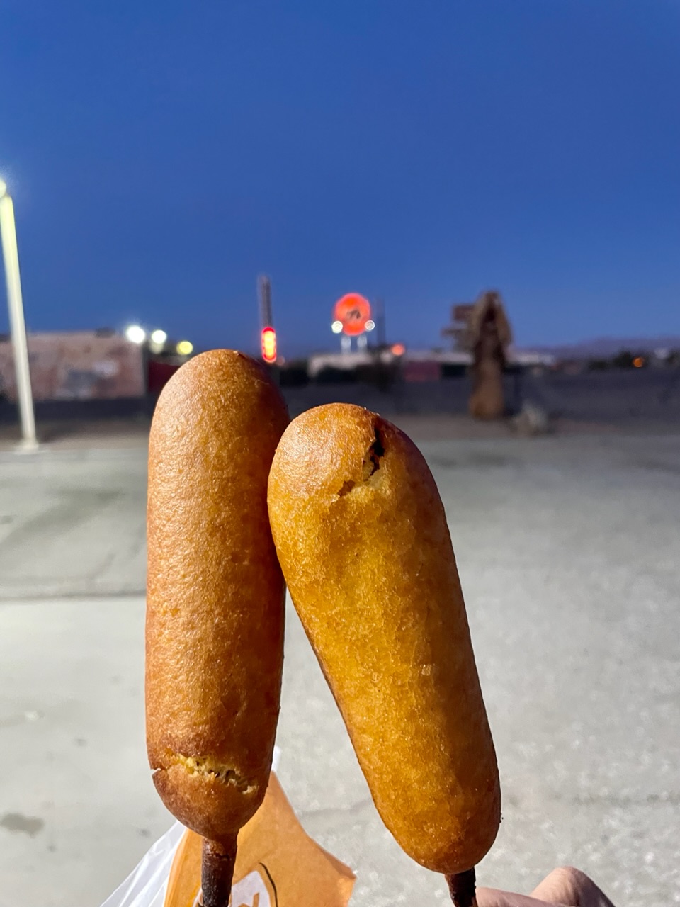 Corn dogs