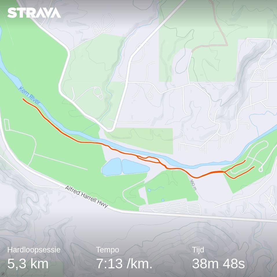 Kaartje hardlopen Kern River