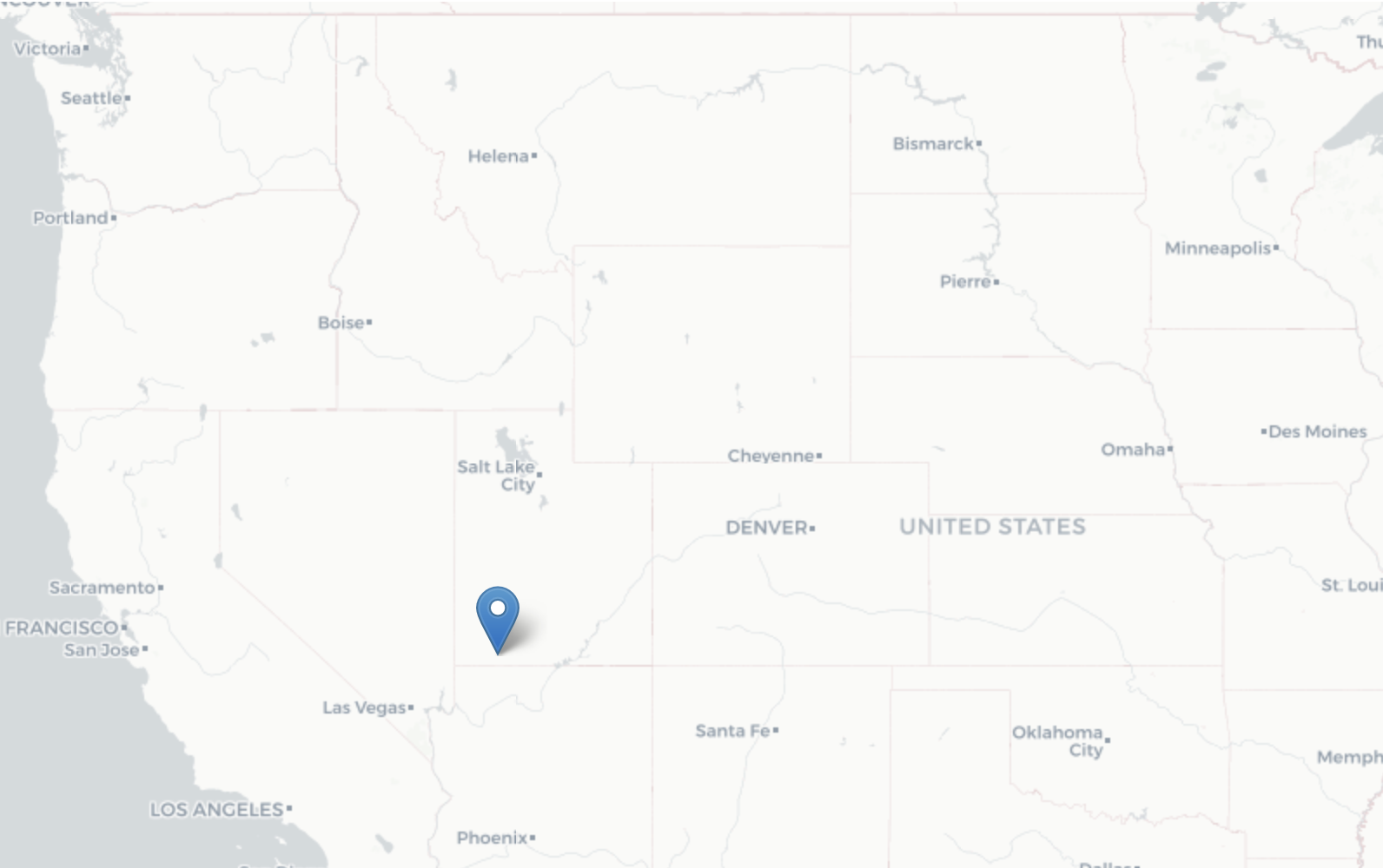 Kaartje Zion National Park