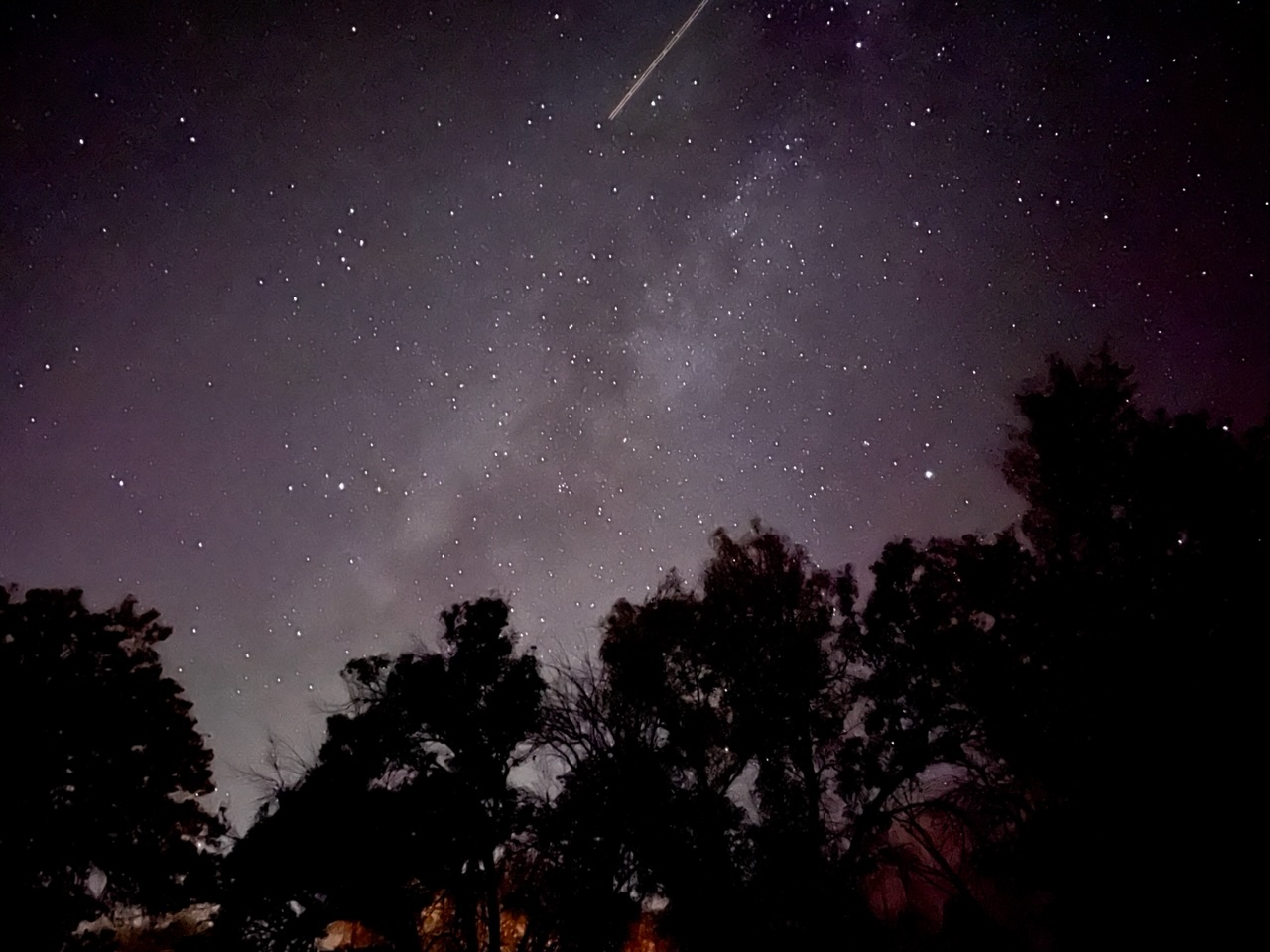 Foto sterrenhemel Zion