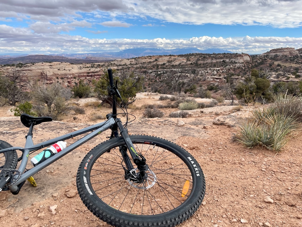 mtb in woestijngebied